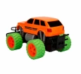 1:18 Uzaktan Kumandalı Neon Jumbo Weels USB Şarjlı Araba 26 cm. - Turuncu Jeep