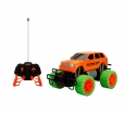 1:18 Uzaktan Kumandalı Neon Jumbo Weels USB Şarjlı Araba 26 cm. - Turuncu Jeep