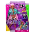 Barbie Extra Pembe Örgü Saçlı Bebek GXF09