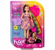 Barbie Upuzun Muhteşem Saçlı Bebekler HCM87 - Kumral-Kalp