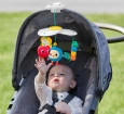 Fisher Price Mutlu Dünya Eğlenceli Bebek Arabası Oyuncağı HBW13