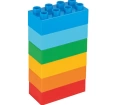 Makro 6 Renkli Tuğla Bloklar