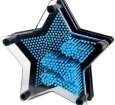 Pinart 3D Yıldız Çivili Tablo 13,5 cm