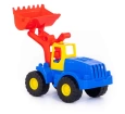 Yükleyici Traktör - Mavi-Kırmızı