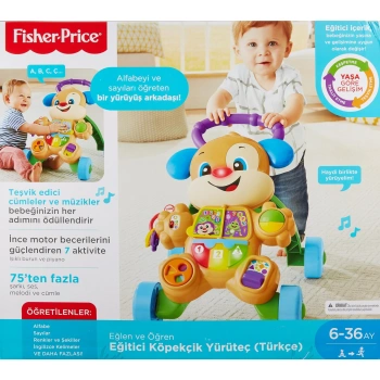 Fisher Price Eğlen & Öğren™ Yaşa Göre Gelişim - Eğitici Köpekçik Yürüteç (Türkçe) FTG10