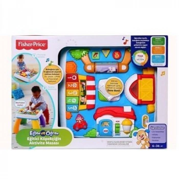 Fisher-Price® Eğlen ve Öğren® Eğitici Köpekçiğin Aktivite Masası (Türkçe & İngilizce)