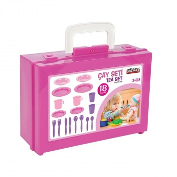 Çantalı Çay Seti - 18 Parça