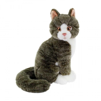 Oturan Peluş Kedi 22 cm.