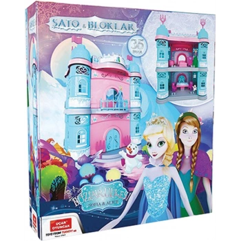 Buzlar Ülkesi Şato ve Bloklar 35 Parça