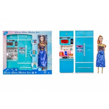 Karlar Ülkesi Bebek ve 2li Dolap Bulaşık Seti