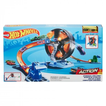 Hot Wheels Dönen Tekerlek Macerası Yarış Seti - GJM77