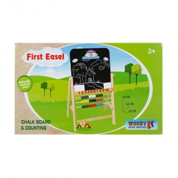 Woody Abaküslü Ahşap Kara Tahta