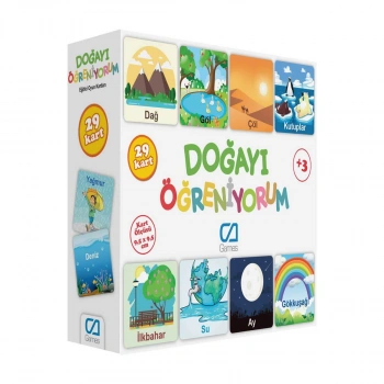Eğitici Oyun Kartları - Doğayı Öğreniyorum