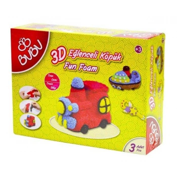 Bu-Bu 3D Eglenceli Köpük Tren-Gemi