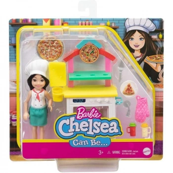Barbie Chelsea Meslekleri Öğreniyor  Pizza Şefi - GTR88