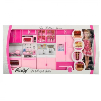 Anlily Bebek ve 4lü Mutfak Seti