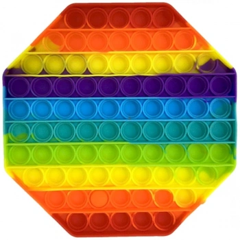 Pop It Push Bubble Sekizgen Baloncuk Patlatma Oyunu 20x20 cm