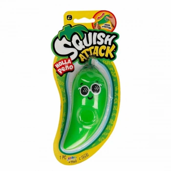 Squish Attack Streç Sebzeler - Yeşil Biber