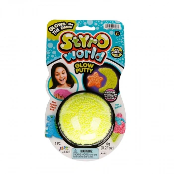 Karanlıkta Parlayan Köpük Top - Açık Yeşil