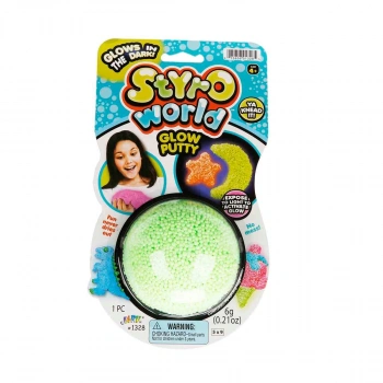 Karanlıkta Parlayan Köpük Top - Yeşil