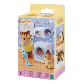 Sylvanian Families Çamaşır Makinesi ve Elektrik Süpürgesi Seti 5445
