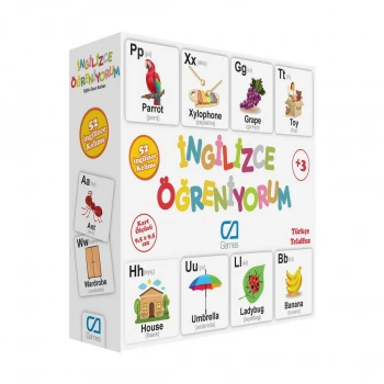 Eğitici Oyun Kartları İngilizce Öğreniyorum