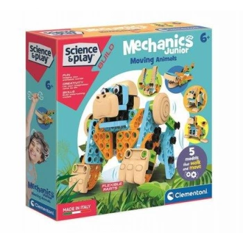 Clementoni 75060 Junior Hareketli Hayvanlar Mekanik Laboratuvarı