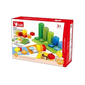 Dubie Rakamlar Ve Sayma Eğitim Seti - 56 Parça