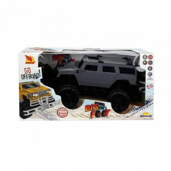 1:14 Uzaktan Kumandalı Big Foot Usb Şarjlı Hummer 34 cm. - Gri