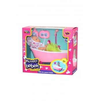 Pilli Küvette Duş Yapan Bebek