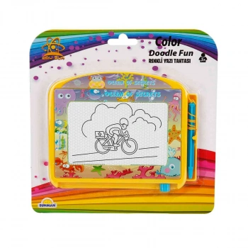 Doodle Renkli Yazı Tahtası - Sarı