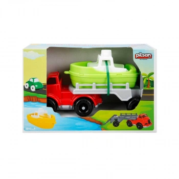 Master Transporter Gemi Taşıyıcı Kamyon - Yeşil