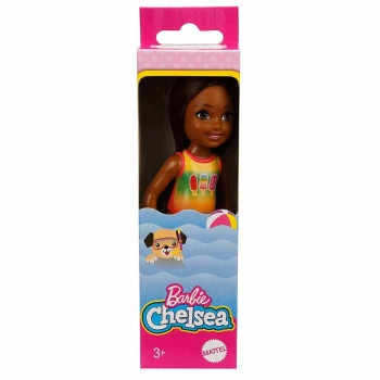 Barbie Chelsea Tatilde Bebekleri GLN73 - Esmer - Dondurma Atletli