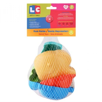 LC Oyuncak Deniz Hayvanları Kum Kalıbı - 6lı