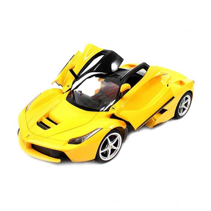 1:14 Ferrari LaFerrari Uzaktan Kumandalı Işıklı Araba - Sarı