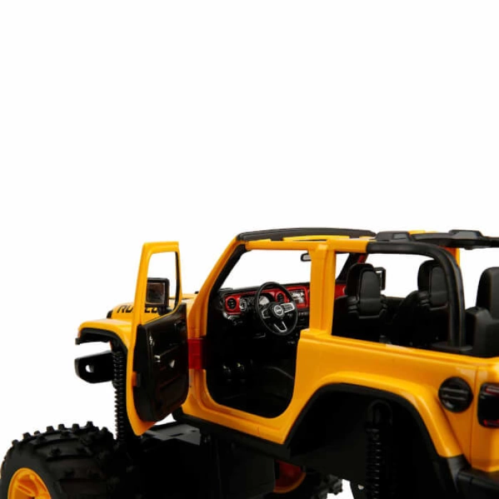 1:14 Jeep Wrangler Rubicon Uzaktan Kumandalı Araba 28 cm. - Sarı