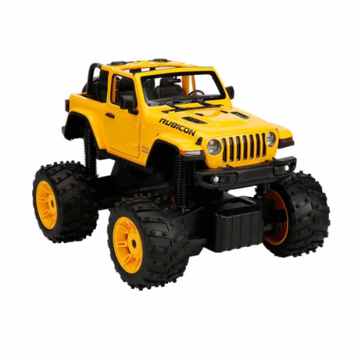 1:14 Jeep Wrangler Rubicon Uzaktan Kumandalı Araba 28 cm. - Sarı