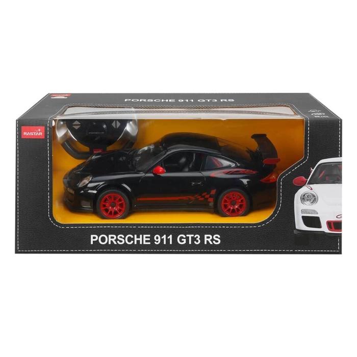 1:14 Porsche GT3 RS Uzaktan Kumandalı Işıklı Araba - Siyah