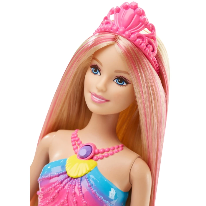 Barbie Gökkuşağı Işıklı Denizkızı DHC40