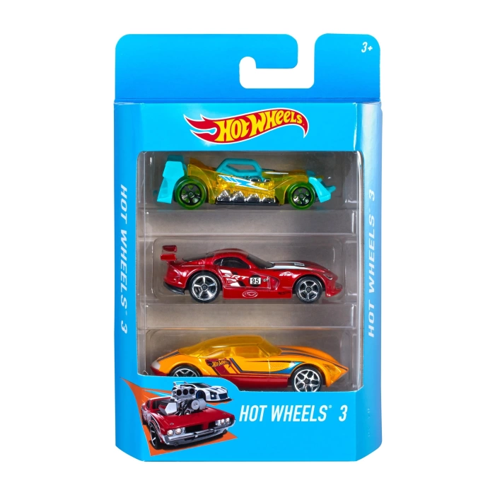 Hot Wheels Üçlü Araba Seti