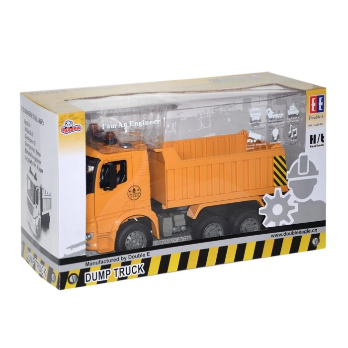 Dump Truck Işıklı ve Sesli Damperli Kamyon E220