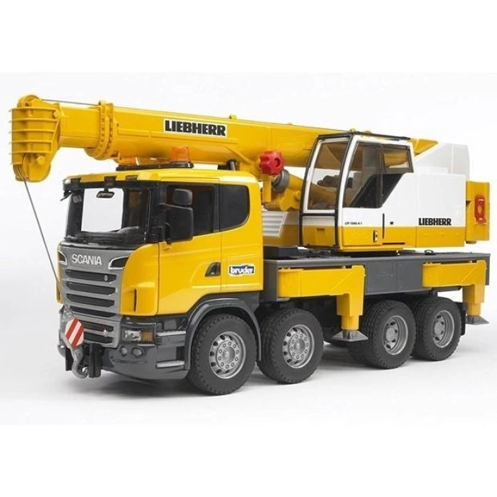 Bruder Scania R-Serisi Liebherr Vinçli Kamyon  035