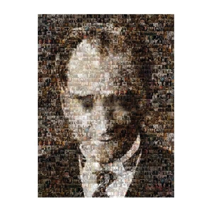 Mustafa Kemal Atatürk Kolaj 1000 Parça Puzzle