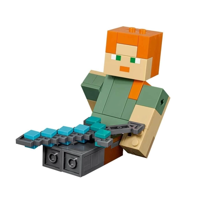 LEGO Minecraft Tavuklu BigFig Alex 