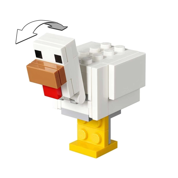 LEGO Minecraft Tavuklu BigFig Alex 