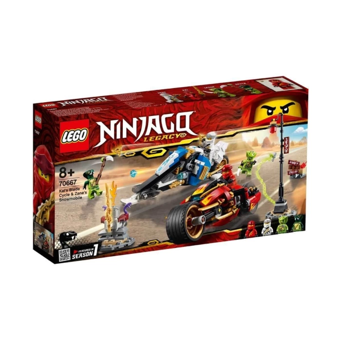 LEGO Ninjago Kainin Kılıç Motosikleti ve Zanein Kar Motosikleti 376 parça