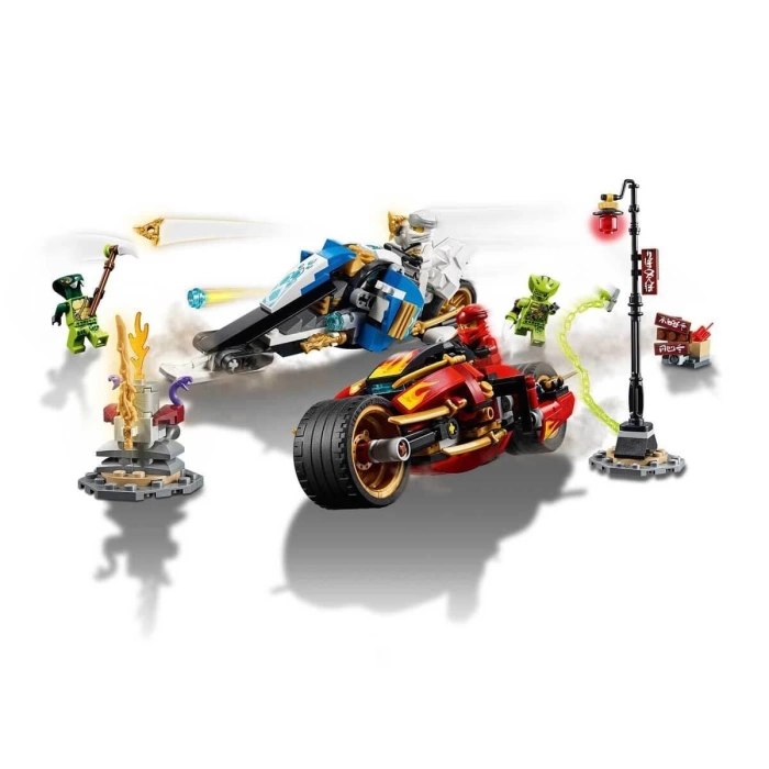 LEGO Ninjago Kainin Kılıç Motosikleti ve Zanein Kar Motosikleti 376 parça