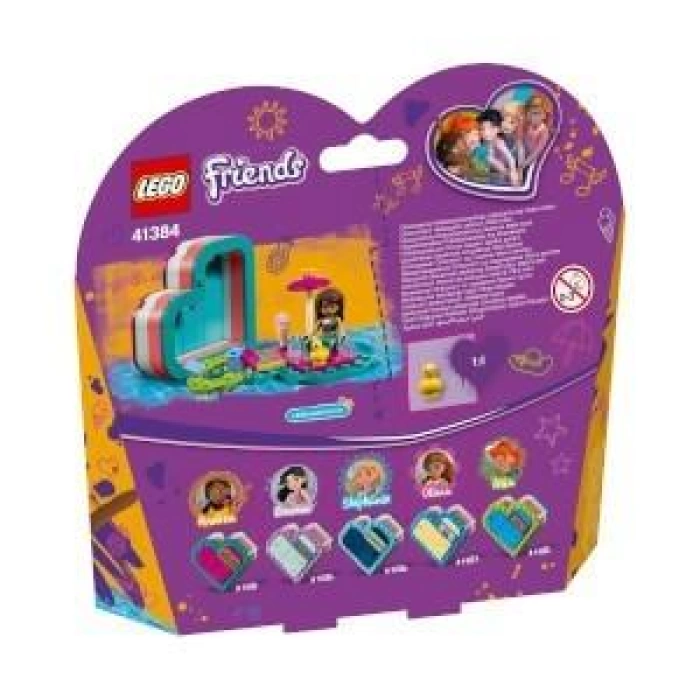 LEGO Friends Andreanın Yaz Kalp Kutusu - 41384