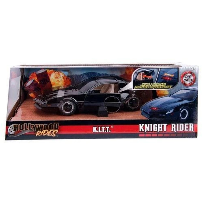 Knight Rider KITT Metal Araba