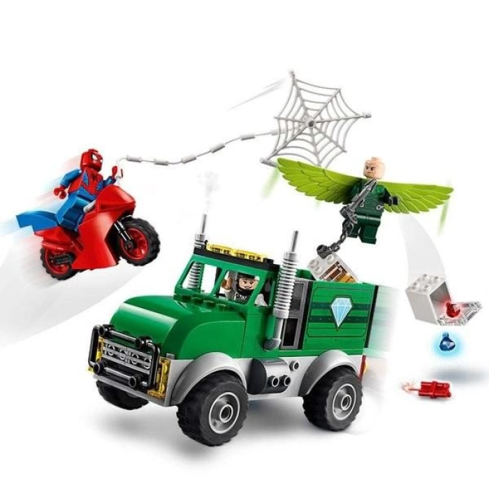 Lego Marvel Spider-Man Vultureın Kamyoncu Soygunu 76147